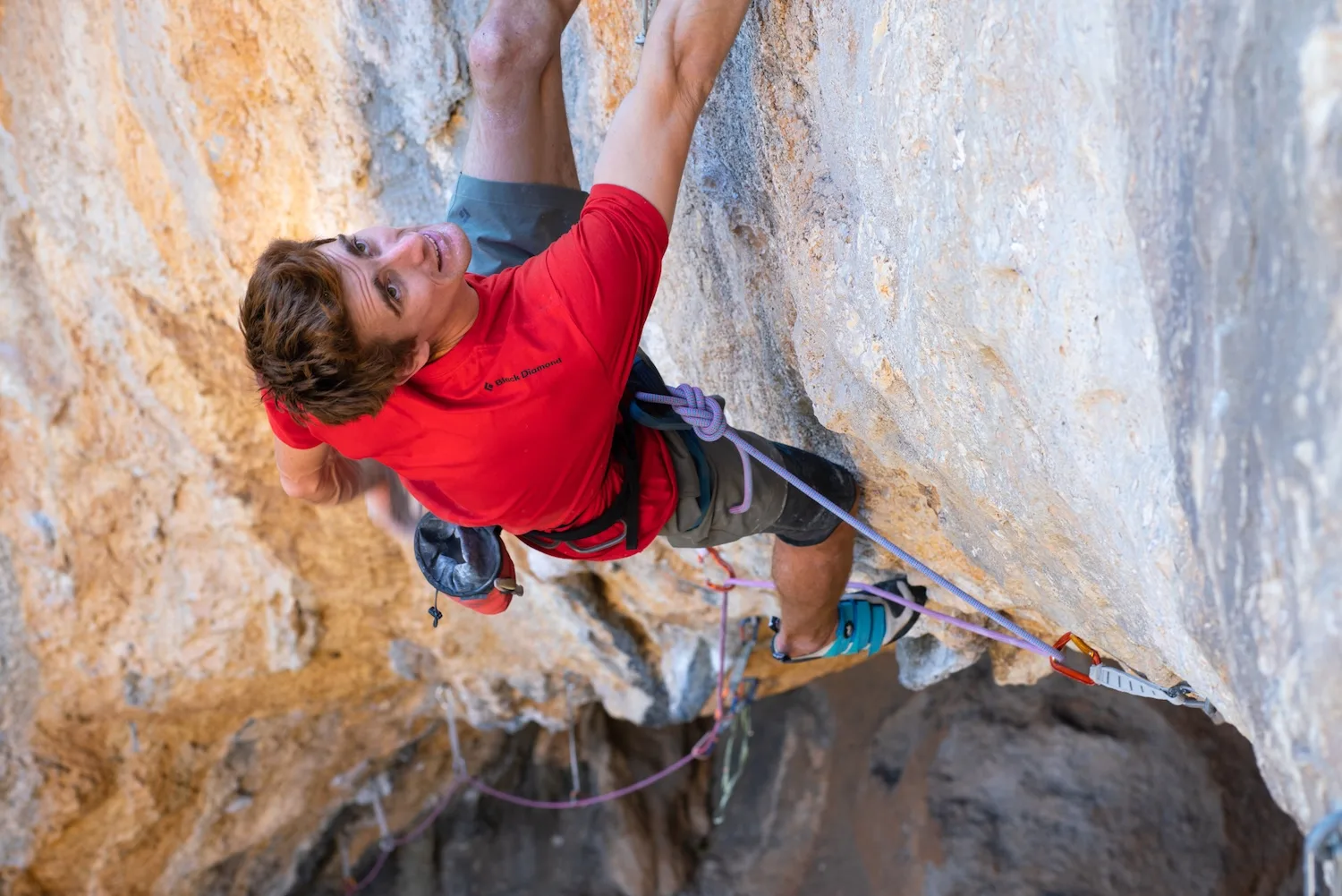 Sensations fortes avec le grimpeur professionnel Sébastien Bouin - 06
