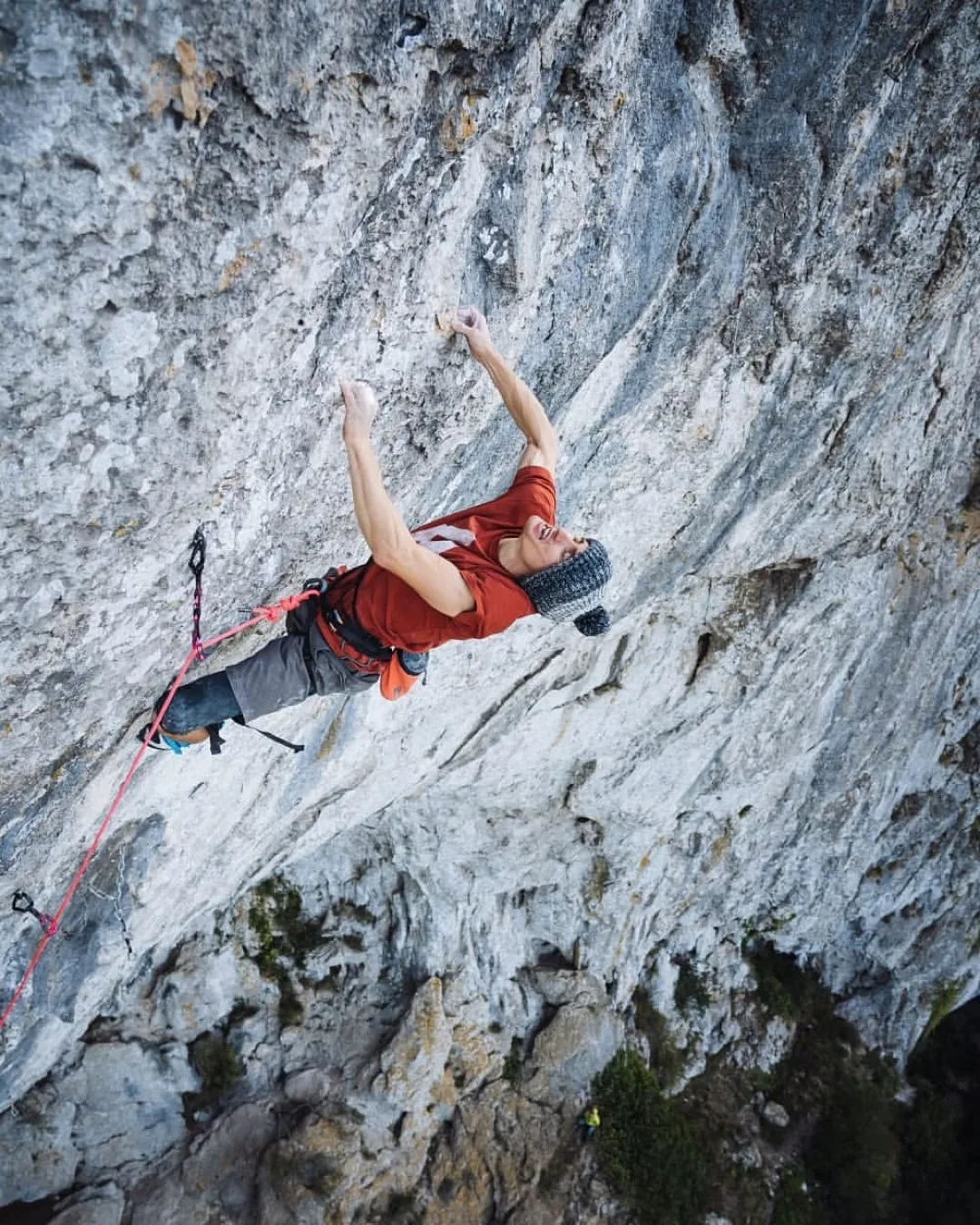 Sensations fortes avec le grimpeur professionnel Sébastien Bouin - 13