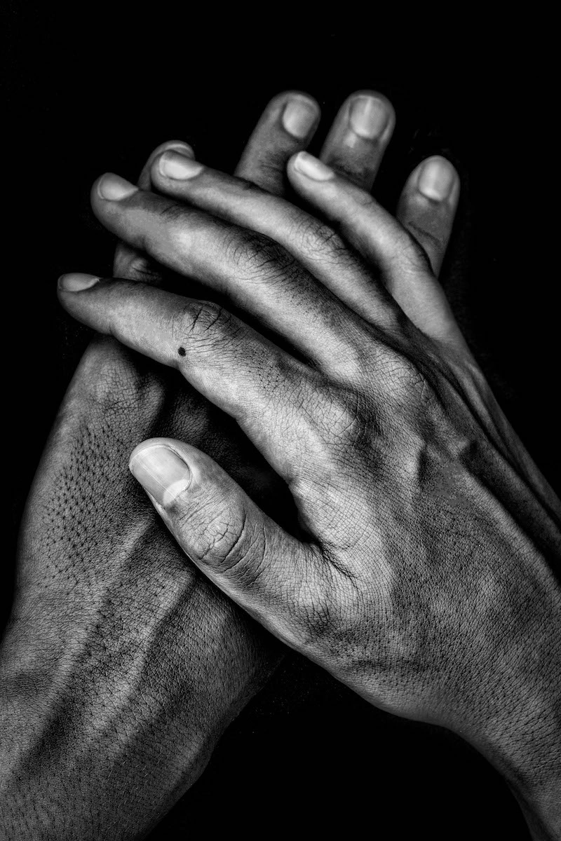 Noemia Prada - Overlapping hands